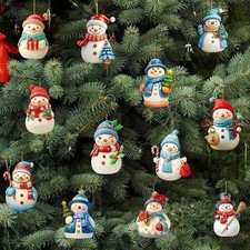 12pcs Christmas Hanging