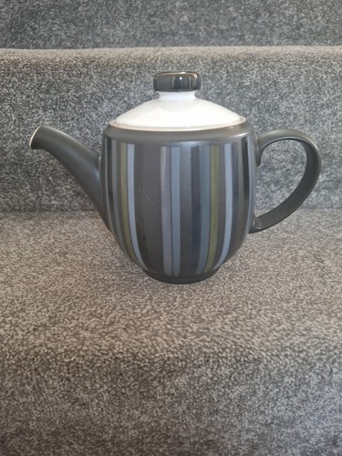 Denby jet stripes teapot - stripes,,