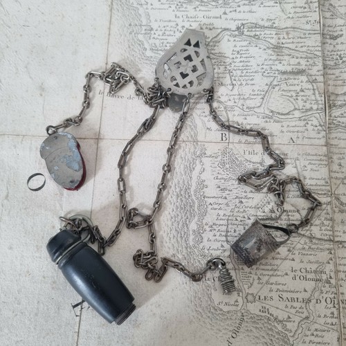 Chatelaine antique 19th - antique,