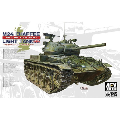 Afv club af35210 m24 chaffee - afv,