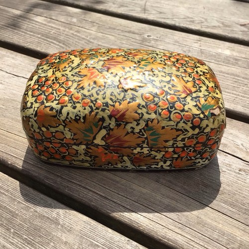 Old vintage kashmir decorated - kashmir,