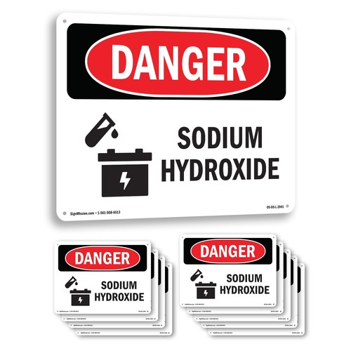Sodium hydroxide osha - osha, danger