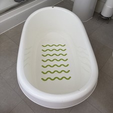 Babies Baby Bath Tub Ikea Lattsam Plastic Infant Kids Children Anti Slip White