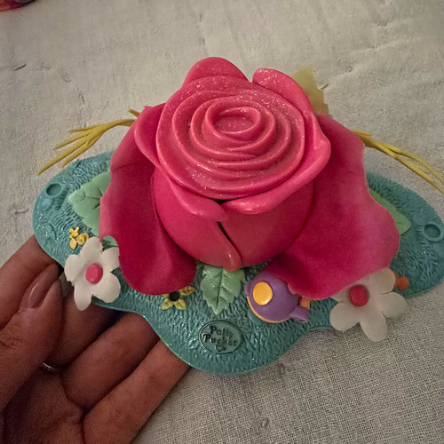 Vintage polly pocket rose - polly,