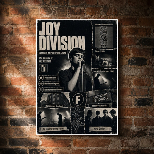 Joy division poster - division, a3