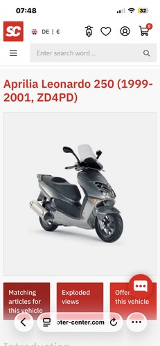 Aprilia leonardo 250 - aprilia,
