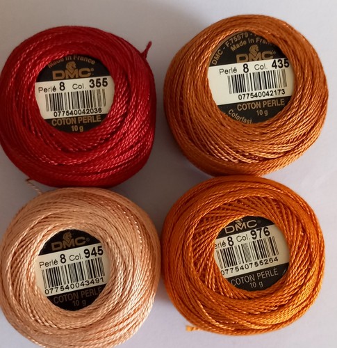 Pack dmc perle 8 cotton - 4,