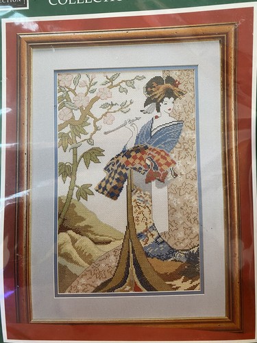 Cross stitch kit - cross, girl
