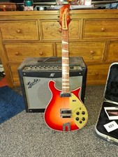 RICKENBACKER 660 Fireglo guitar with original Ric case (Never left home)