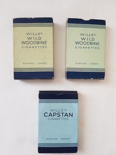 Three vintage playing - vintage,