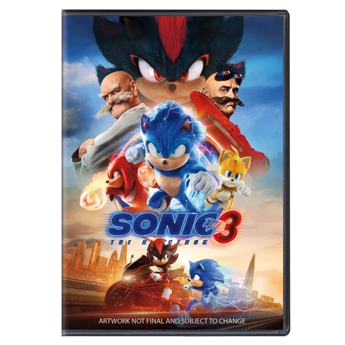 Sonic the hedgehog dvd - sonic,