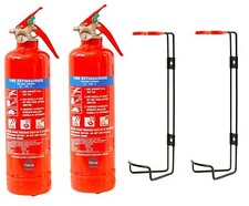 2 x 1 KG DRY ABC POWDER FIRE