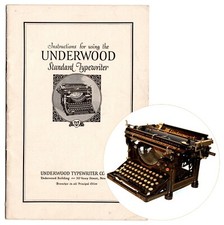 Underwood No.3 Typewriter