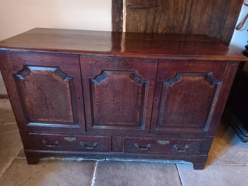 Georgian antique mule chest - mule,