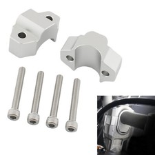 Motorcycle Silver Handlebar