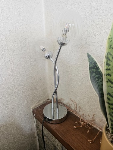 Glass lamp only used - used, from