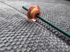 Trollbeads Orange Gold Glass