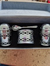 Salt Pepper and Mustard Cruet