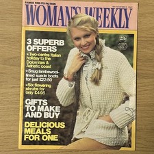 Womans Weekly Magazine Nov
