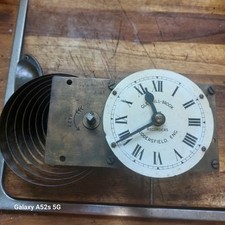 Gledhill Brook Platform Movement In Good Working Order With Key And Front Board.