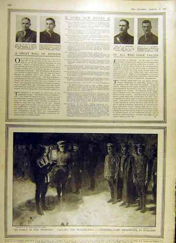 Old vintage print 1917 - old,