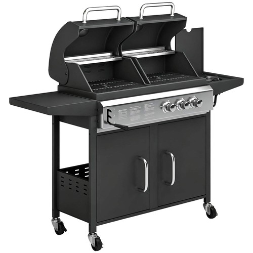 Burner hybrid dual - burner, fuel