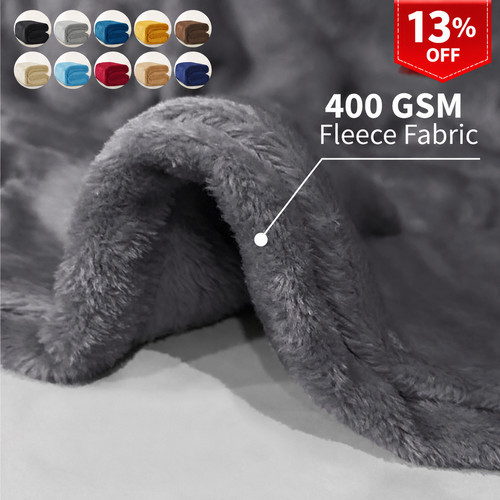 Faux fur fleece - fur, throw