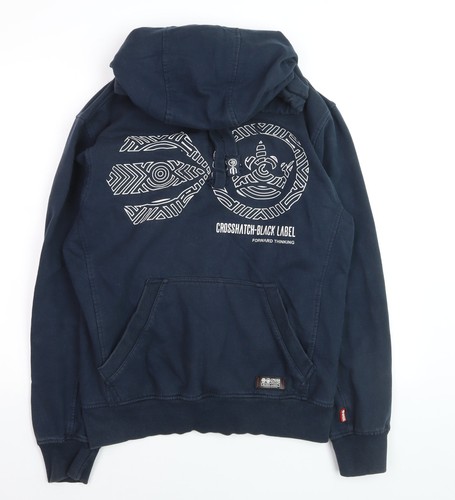 Mens size crosshatch blue - l,