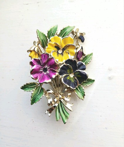 Vintage enamel birthday series - enamel,