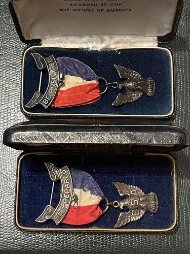 Two vintage boy scout - vintage, eagle