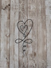 Wire Love Heart Art Wall