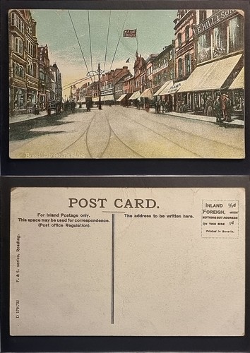 Reading postcard c1910 - reading,