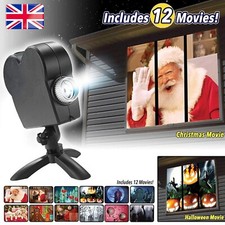 Christmas Halloween Holographic Optical Projector Home Window Display Projection