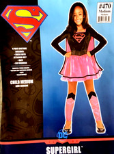 Girls Pink SUPERGIRL DC Dress