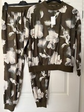 Womens Next Green Floral Soft