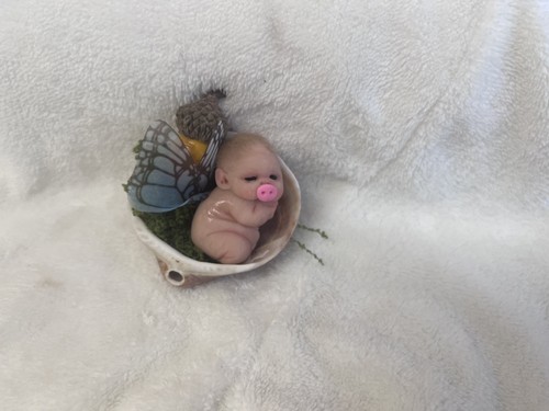 Polymer clay baby sculpt - baby,