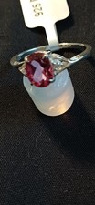 BEAUTIFUL , PINK TOPAZ & WHITE