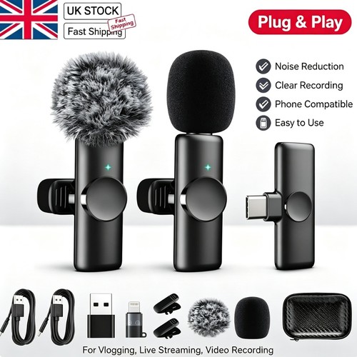 Pack wireless lavalier - 2-pack,