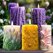 1pc candle silicone - candle,