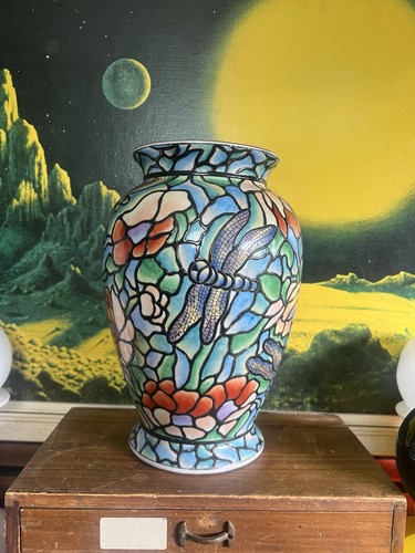 Vintage tiffany style stained - vintage,