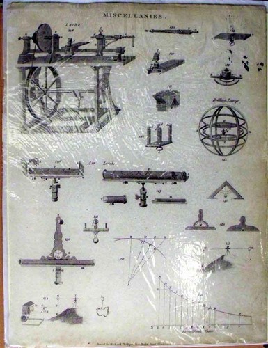 Old antique print - old,