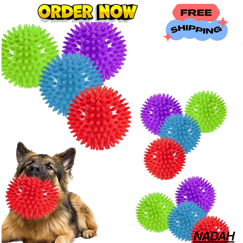 Pcs dog squeaky - dog, spiky