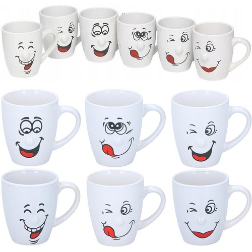 6pcs smiley face tea - tea, coffee