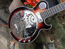 SUPERB GEAR FOR MUSIC ELECTRIC RESONATOR GUITAR ,PIEZO, LOW ACTION FULLY SET UP