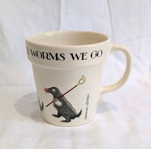 Vintage simon drew - vintage, mug