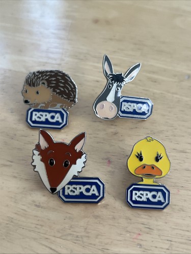 Rspca pin badges - pin,