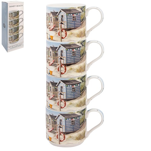 Stacking mugs sandy - mugs,