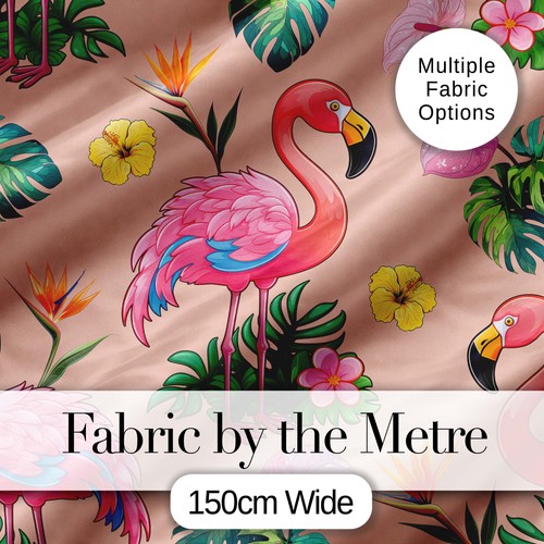 Tropical flamingo with - tropical,