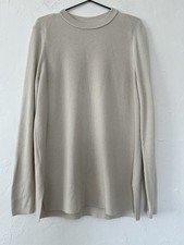 Lululemon women’scotton Blend Ribbed Crewneck Sweater , Size M (used once)