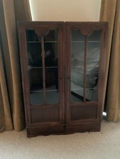 Vintage Freestanding glass door Cabinet